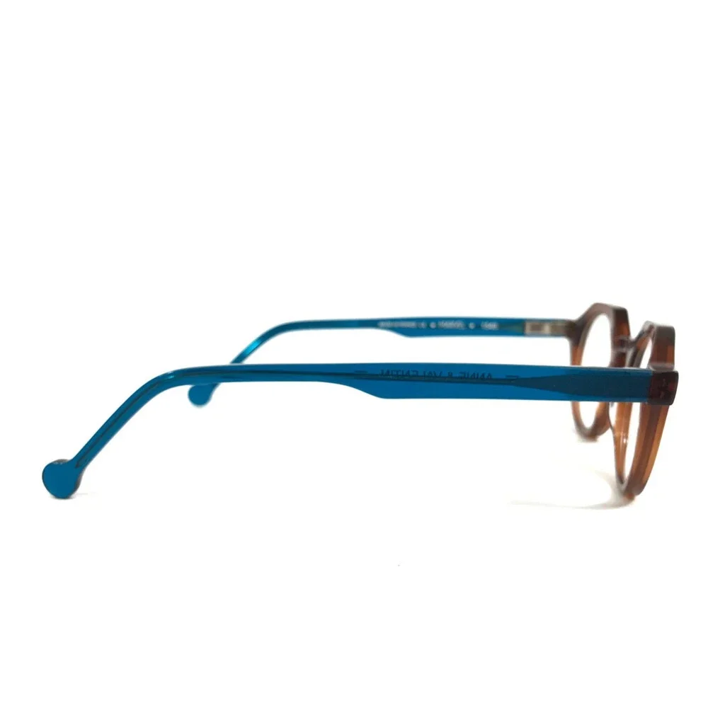 Anne & Valentin Petite Eyeglasses Frame MARVEL 1546 Clear Brown Blue 40-22-135